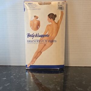 Body Wrappers Convertible Foot Tights in Jazzy Tan